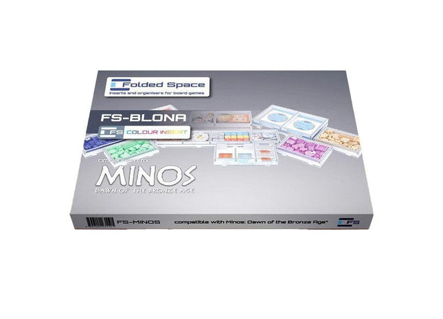 Gamers Guild AZ Folded Space Folded Space: Board Game Insert for Minos: Dawn of the Bronze Age (Color) ACD Distribution