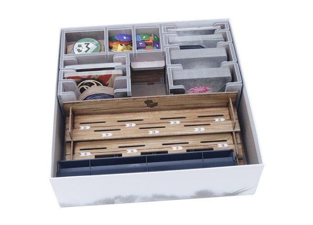 Gamers Guild AZ Folded Space Folded Space: Board Game Insert for Nidavellir & Expansions (Color) ACD Distribution