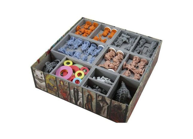 Gamers Guild AZ Folded Space Folded Space: Board Game Insert for Rising Sun: Daimyo Box with Three Expansions ACD Distribution
