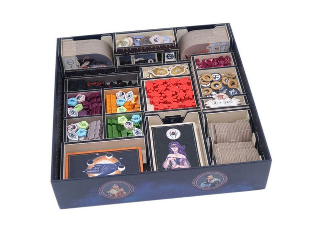 Gamers Guild AZ Folded Space Folded Space: Board Game Insert for Septima (Color) ACD Distribution