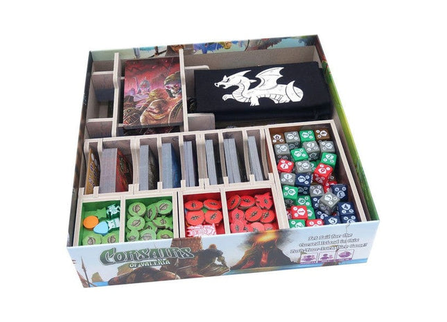 Gamers Guild AZ Folded Space Folded Space: Board Game Insert for Shadow Kingdoms of Valeria (Color) ACD Distribution