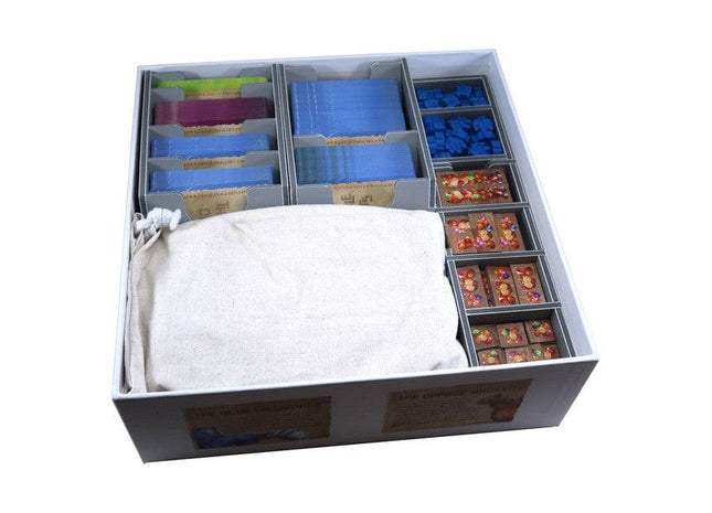 Gamers Guild AZ Folded Space Folded Space: Board Game Insert for The Isle of Cats & Late Arrivals and Kickstarter Pack Expansions ACD Distribution