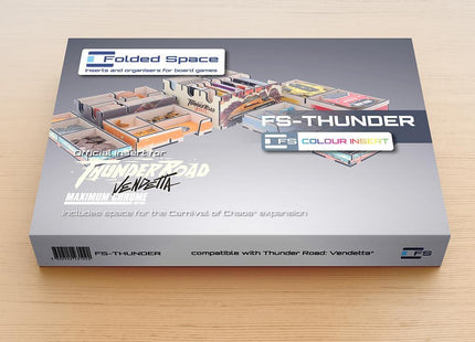 Gamers Guild AZ Folded Space Folded Space: Board Game Insert for Thunder Road: Vendetta (Pre-Order) GTS