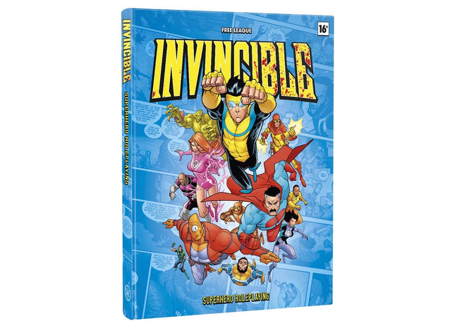 Gamers Guild AZ Free League Publishing Invincible: Superhero Roleplaying: Core Rulebook (Pre-Order) Free League Publishing
