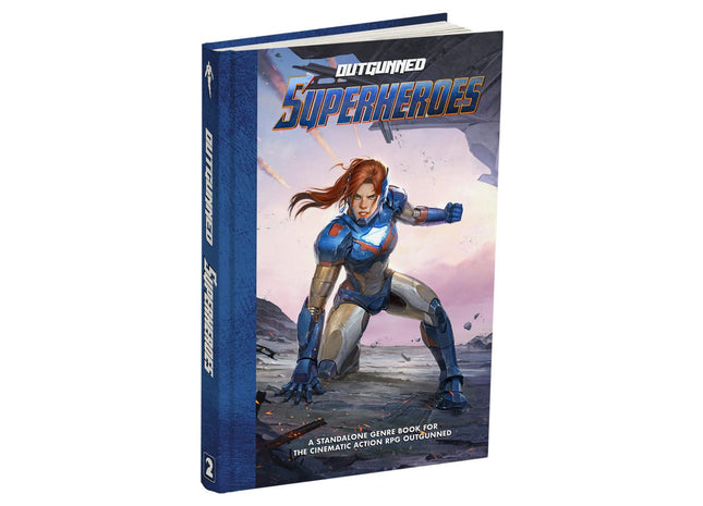 Gamers Guild AZ Free League Publishing Outgunned: Superheroes - Core Rulebook (Pre-Order) ACD Distribution
