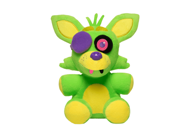 Gamers Guild AZ Funko Five Nights at Freddy's: Green Foxy (Black Light) Plush Toy Temple