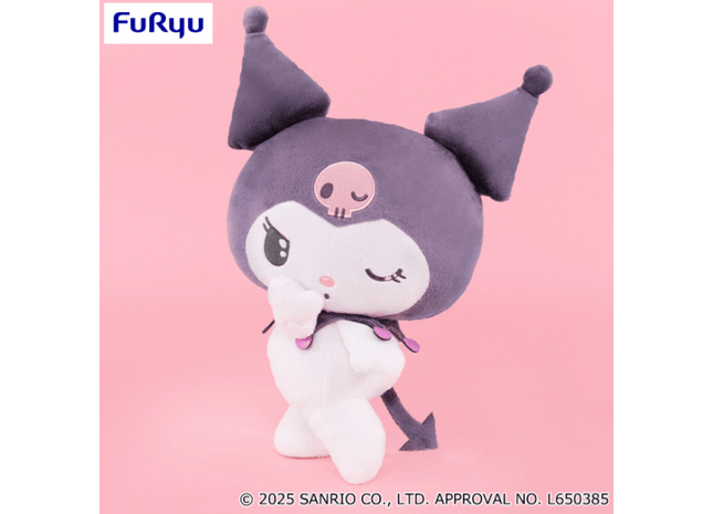 Gamers Guild AZ Furyu Sanrio Kuromi Backward Secret BIG Plush～Dusky Colors, 15" JBK International