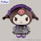 Gamers Guild AZ Furyu Sanrio Kuromi Nostalgic Monochrome BIG Plush, 11