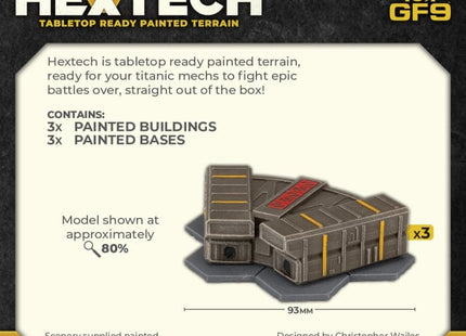 Gamers Guild AZ Gale Force Nine Hextech: Riverside Communications - Deployable Barracks Battlefront Group