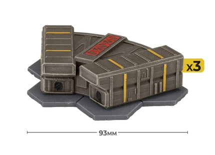 Gamers Guild AZ Gale Force Nine Hextech: Riverside Communications - Deployable Barracks Battlefront Group