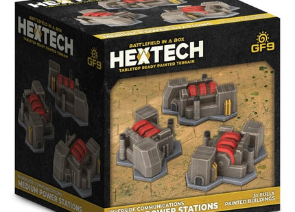 Gamers Guild AZ Gale Force Nine Hextech: Riverside Communications - Medium Power Station Battlefront Group