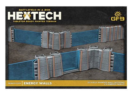Gamers Guild AZ Gale Force Nine Hextech: Trinity City - Energy Walls Battlefront Group