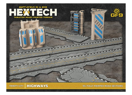 Gamers Guild AZ Gale Force Nine Hextech: Trinity City: Highways Battlefront Group