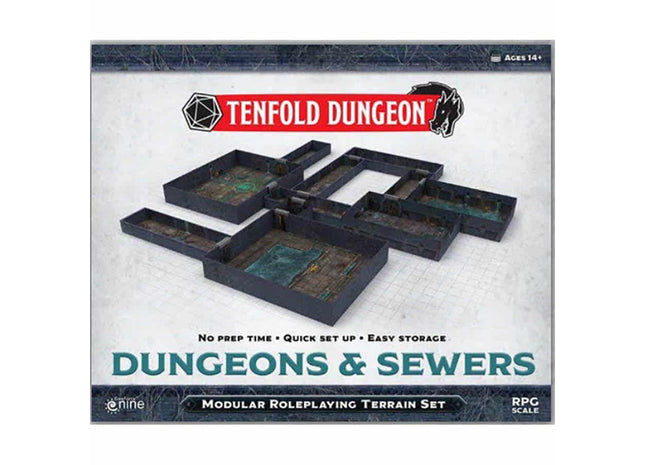 Gamers Guild AZ Gale Force Nine Tenfold Dungeon: Dungeons and Sewers GTS