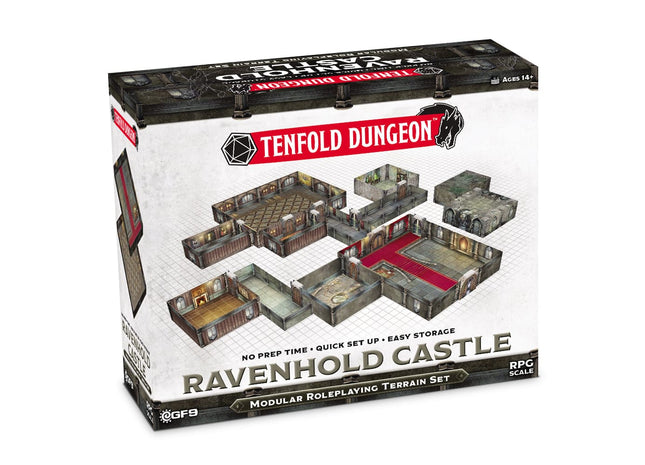 Gamers Guild AZ Gale Force Nine Tenfold Dungeon: Ravenhold Castle Discontinue