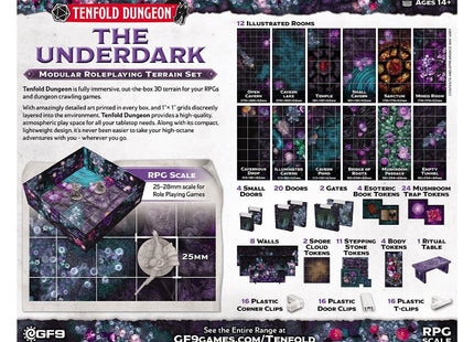 Gamers Guild AZ Gale Force Nine Tenfold Dungeon: The Underdark Discontinue