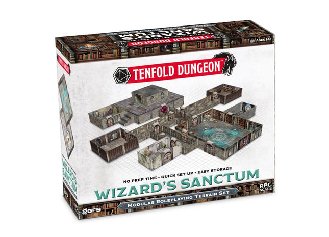 Gamers Guild AZ Gale Force Nine Tenfold Dungeon: Wizard's Sanctum Discontinue