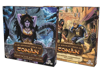 Gamers Guild AZ Gale Force Nine The Adventures of Conan: Queen of the Black Coast & Nemedian Chronicles Expansion (Pre-Order) AGD