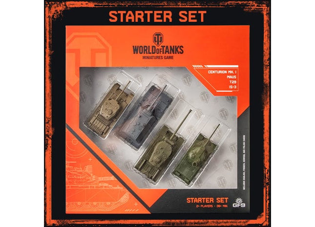 Gamers Guild AZ Gale Force Nine World of Tanks Miniatures Game: Starter Set (Pre-Order) GTS
