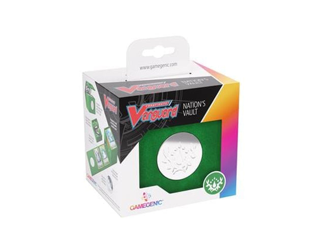 Gamers Guild AZ Gamegenic Gamegenic: Boxes - Cardfight Vanguard Nation's Vault Stoichela (Green) Asmodee