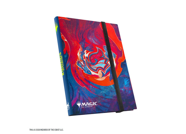 Gamers Guild AZ Gamegenic Gamegenic: Casual Album 18-Pocket - Magic the Gathering | Secrets of Strixhaven - Prismari (Pre-Order) Asmodee