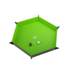 Gamers Guild AZ Gamegenic Gamegenic: Magnetic Dice Tray Hexagonal Black/Green (Pre-Order) Asmodee