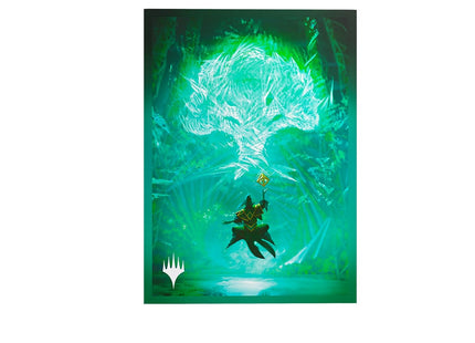 Gamers Guild AZ Gamegenic Gamegenic: Premium Art Sleeves - Magic the Gathering | Secrets of Strixhaven - Forest (Pre-Order) Asmodee