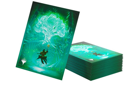 Gamers Guild AZ Gamegenic Gamegenic: Premium Art Sleeves - Magic the Gathering | Secrets of Strixhaven - Forest (Pre-Order) Asmodee