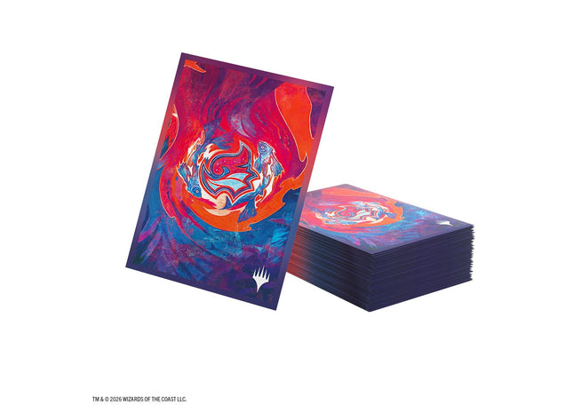 Gamers Guild AZ Gamegenic Gamegenic: Premium Art Sleeves - Magic the Gathering | Secrets of Strixhaven - Prismari (Pre-Order) Asmodee