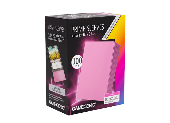 Gamers Guild AZ Gamegenic Gamegenic: Prime Sleeves - Pink Asmodee