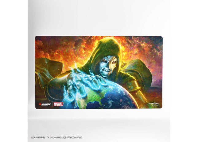Gamers Guild AZ Gamegenic Gamegenic: Shiny Playmat - Magic the Gathering | Marvel Super Heroes - Doom Reigns Supreme (Pre-Order) Asmodee