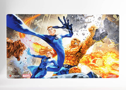 Gamers Guild AZ Gamegenic Gamegenic: Shiny Playmat - Magic the Gathering | Marvel Super Heroes - The Fantastic Four (Pre-Order) Asmodee