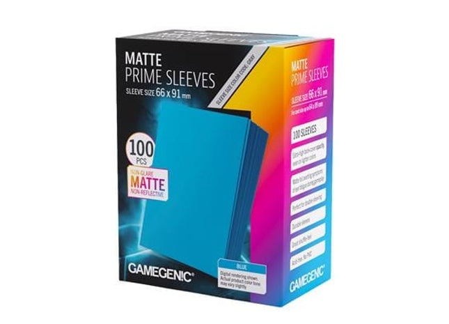 Gamers Guild AZ Gamegenic Gamegenic: Sleeves - Blue Matte Prime Asmodee