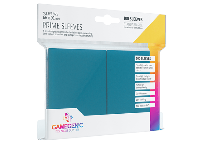 Gamers Guild AZ Gamegenic Gamegenic: Sleeves - Blue Prime Asmodee