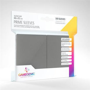 Gamers Guild AZ Gamegenic Gamegenic: Sleeves - Gray Prime Asmodee