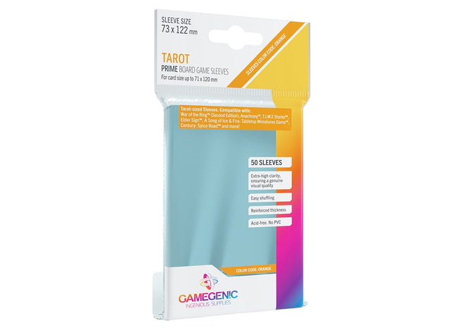 Gamers Guild AZ Gamegenic Gamegenic: Sleeves - Tarot Clear (Pre-Order) Asmodee