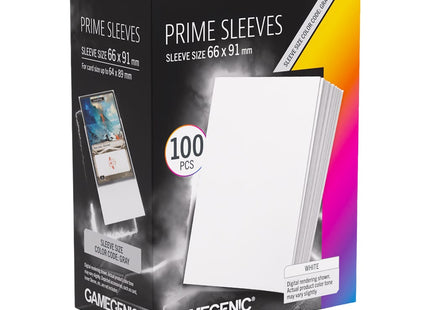 Gamers Guild AZ Gamegenic Gamegenic: Sleeves - White Prime (Pre-Order) Asmodee