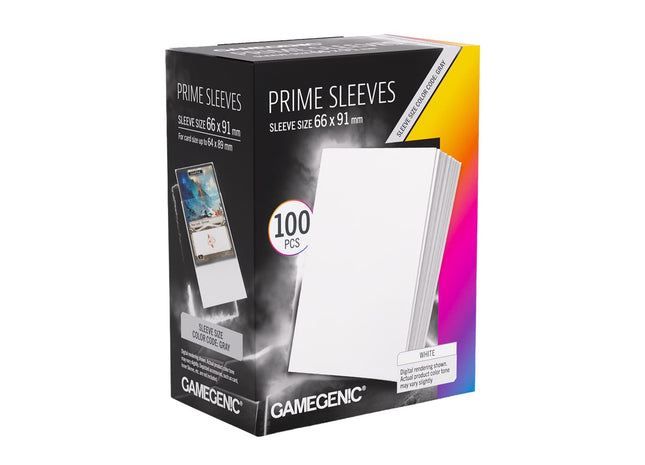Gamers Guild AZ Gamegenic Gamegenic: Sleeves - White Prime (Pre-Order) Asmodee