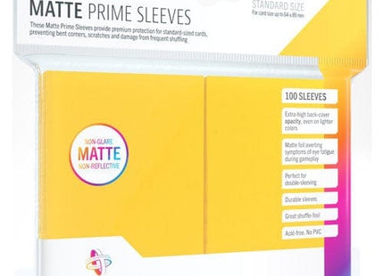 Gamers Guild AZ Gamegenic Gamegenic: Sleeves - Yellow Matte Asmodee