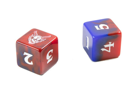 Gamers Guild AZ Gamegenic Gamegenic: Stranger Things - Hellfire Club D6 Dice Set (12x) – 16mm (Pre-Order) Asmodee
