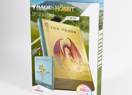 Gamers Guild AZ Gamegenic Gamegenic: Zip-Up Album 18-Pocket - Magic the Gathering | The Hobbit - Gleaming Splendor / Bard, King of Dale (Pre-Order) Southern Hobby