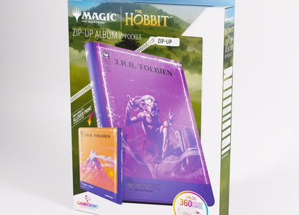 Gamers Guild AZ Gamegenic Gamegenic: Zip-Up Album 18-Pocket - Magic the Gathering | The Hobbit - Gollum, Riddle Master / The Lonely Mountain (Pre-Order) Southern Hobby