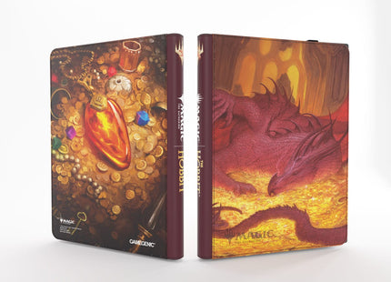 Gamers Guild AZ Gamegenic Gamegenic: Zip-Up Album 18-Pocket - Magic the Gathering | The Hobbit - Smaug's Mox Amber (Pre-Order) Southern Hobby