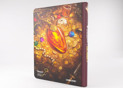 Gamers Guild AZ Gamegenic Gamegenic: Zip-Up Album 18-Pocket - Magic the Gathering | The Hobbit - Smaug's Mox Amber (Pre-Order) Southern Hobby