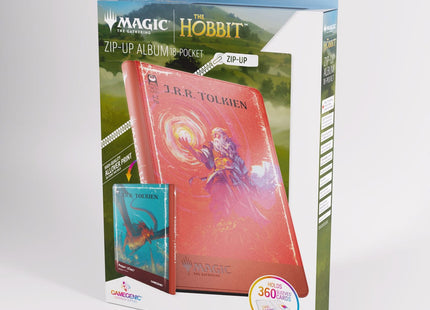 Gamers Guild AZ Gamegenic Gamegenic: Zip-Up Album 18-Pocket - Magic the Gathering | The Hobbit - The Arkenstone / Smaug, Worm of Dread (Pre-Order) Southern Hobby