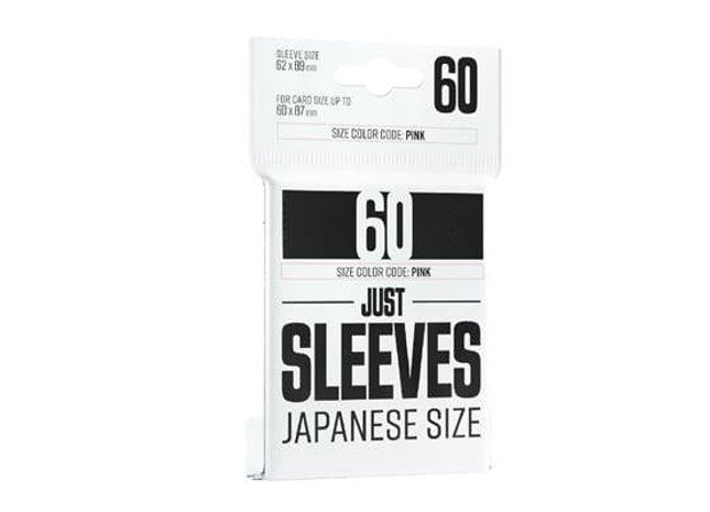 Gamers Guild AZ Gamegenic Just Sleeves: Japanese Black Asmodee