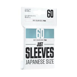 Gamers Guild AZ Gamegenic Just Sleeves: Japanese Clear Asmodee