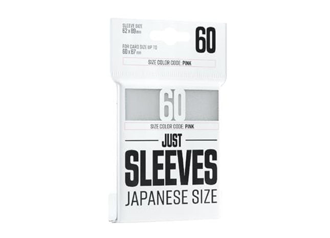 Gamers Guild AZ Gamegenic Just Sleeves: Japanese White Asmodee