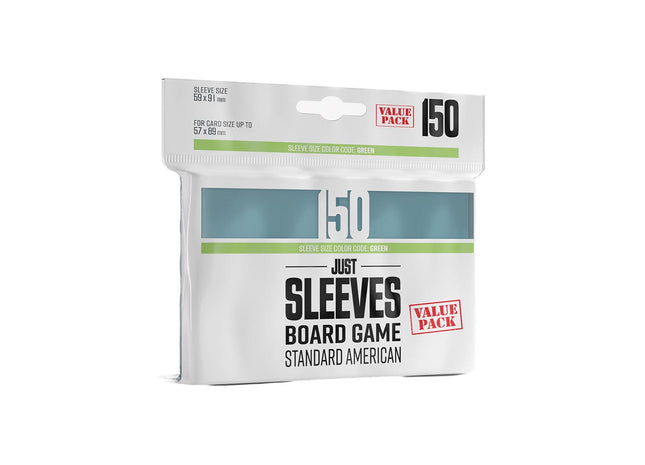 Gamers Guild AZ Gamegenic Just Sleeves - Standard American Value Pack 150ct (Pre-Order) Asmodee