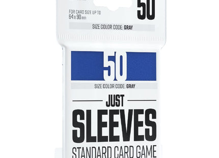 Gamers Guild AZ Gamegenic Just Sleeves: Standard Card Game Blue Asmodee
